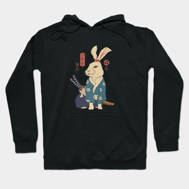 Ronin Usagi Hoodie by Vincent Trinidad Art